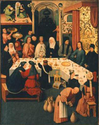 The Marriage Feast at Cana.